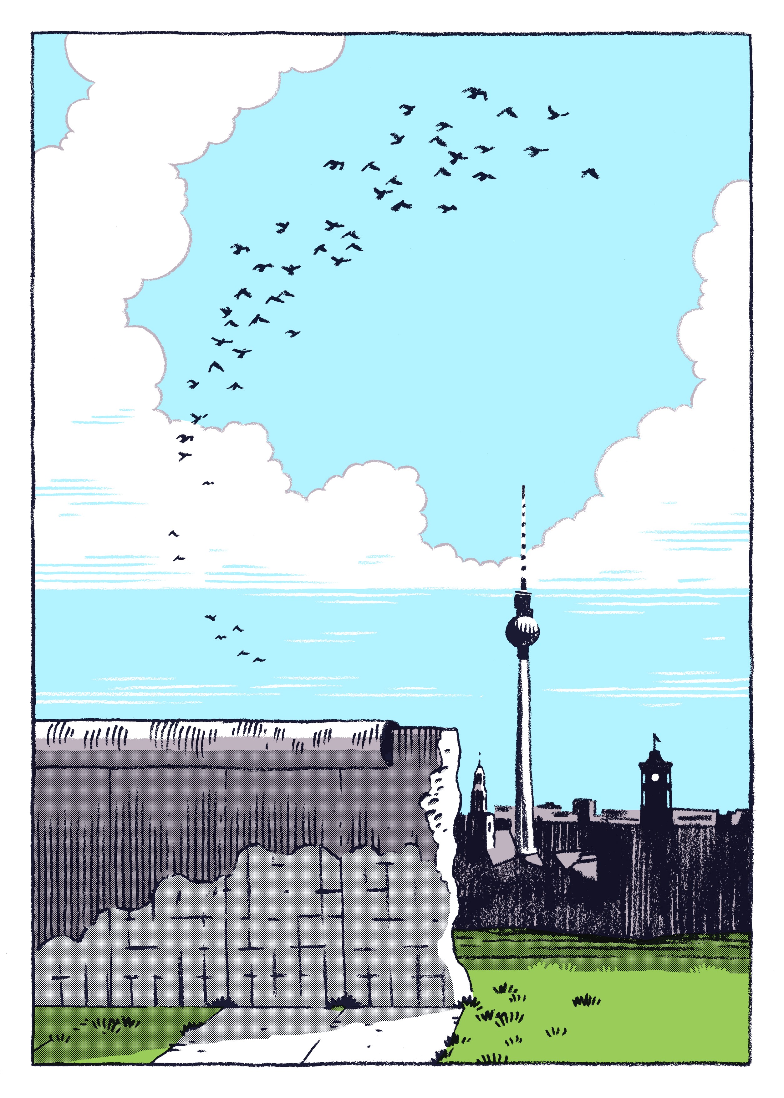 Jason Lutes Stadt Der Zeichen Berliner Mauer Tip Berlin Online Shop